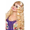 Peluca Hippie Larga Rubia