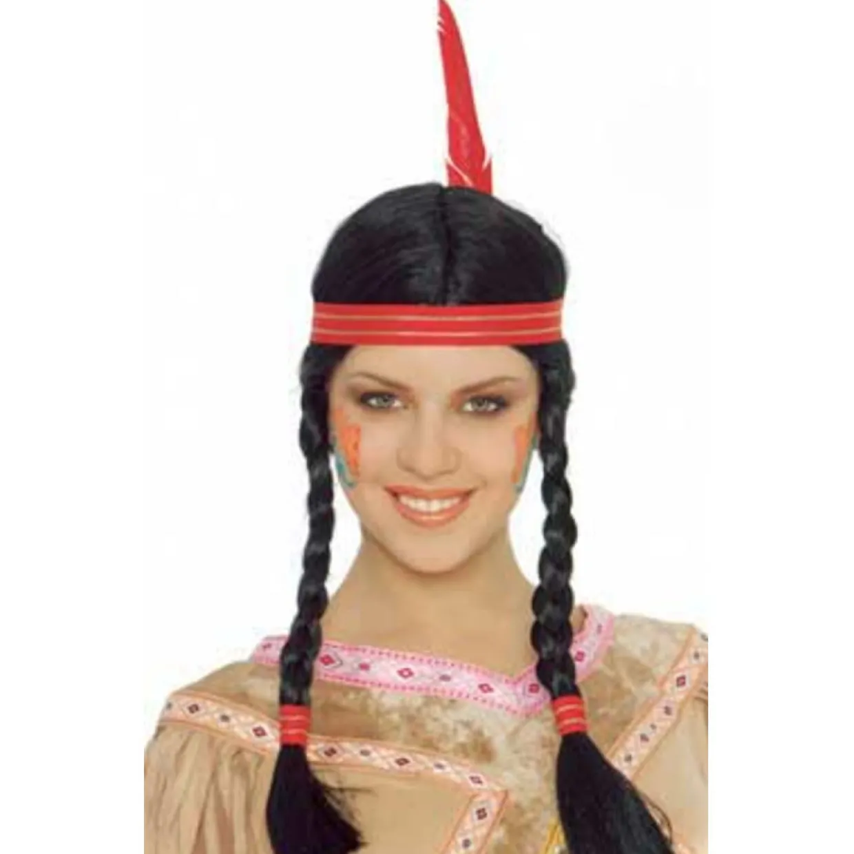 Peluca India Trenzas