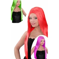 Peluca Larga Glamour Colores