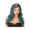 Peluca Larga Ondas Azul