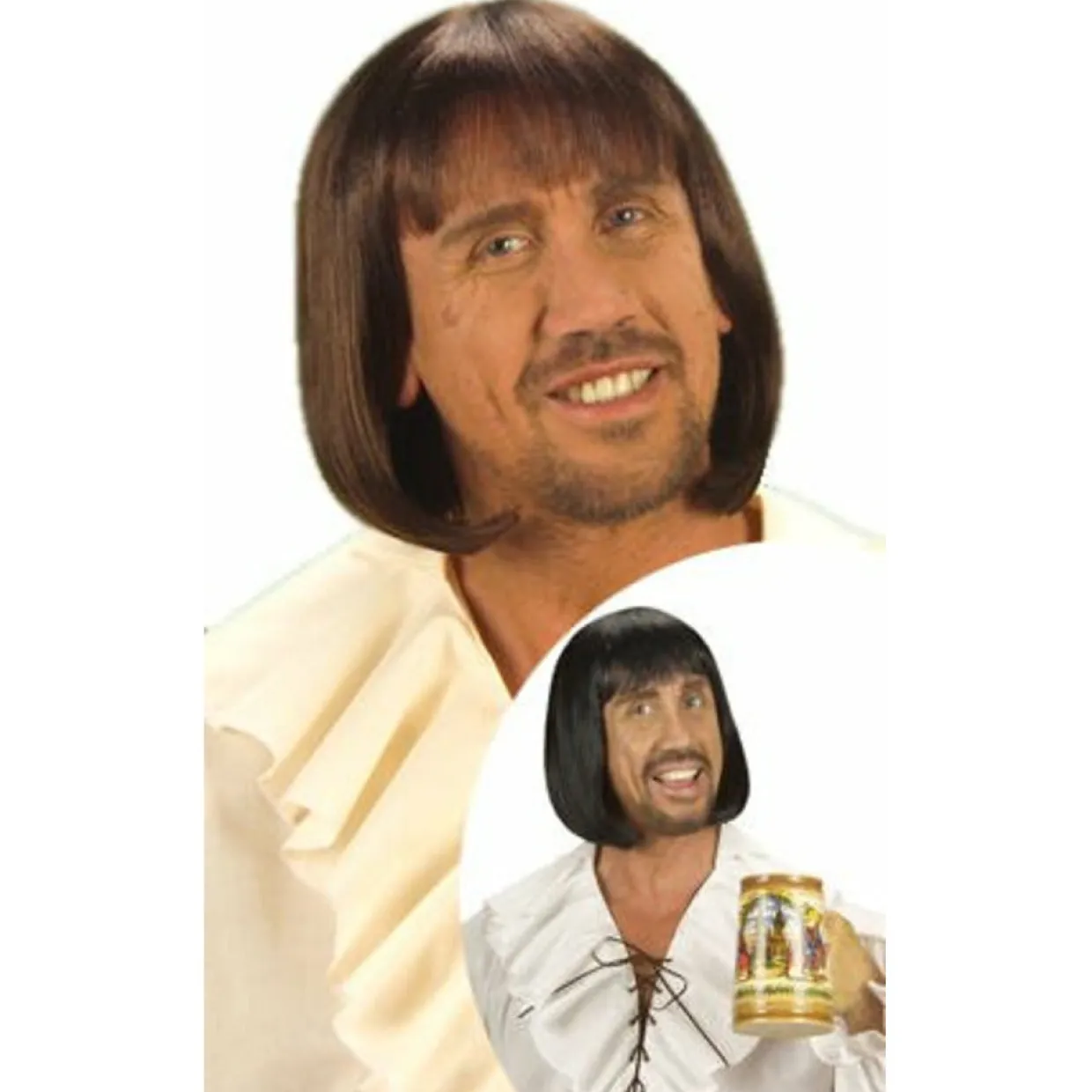 Peluca Medieval hombre