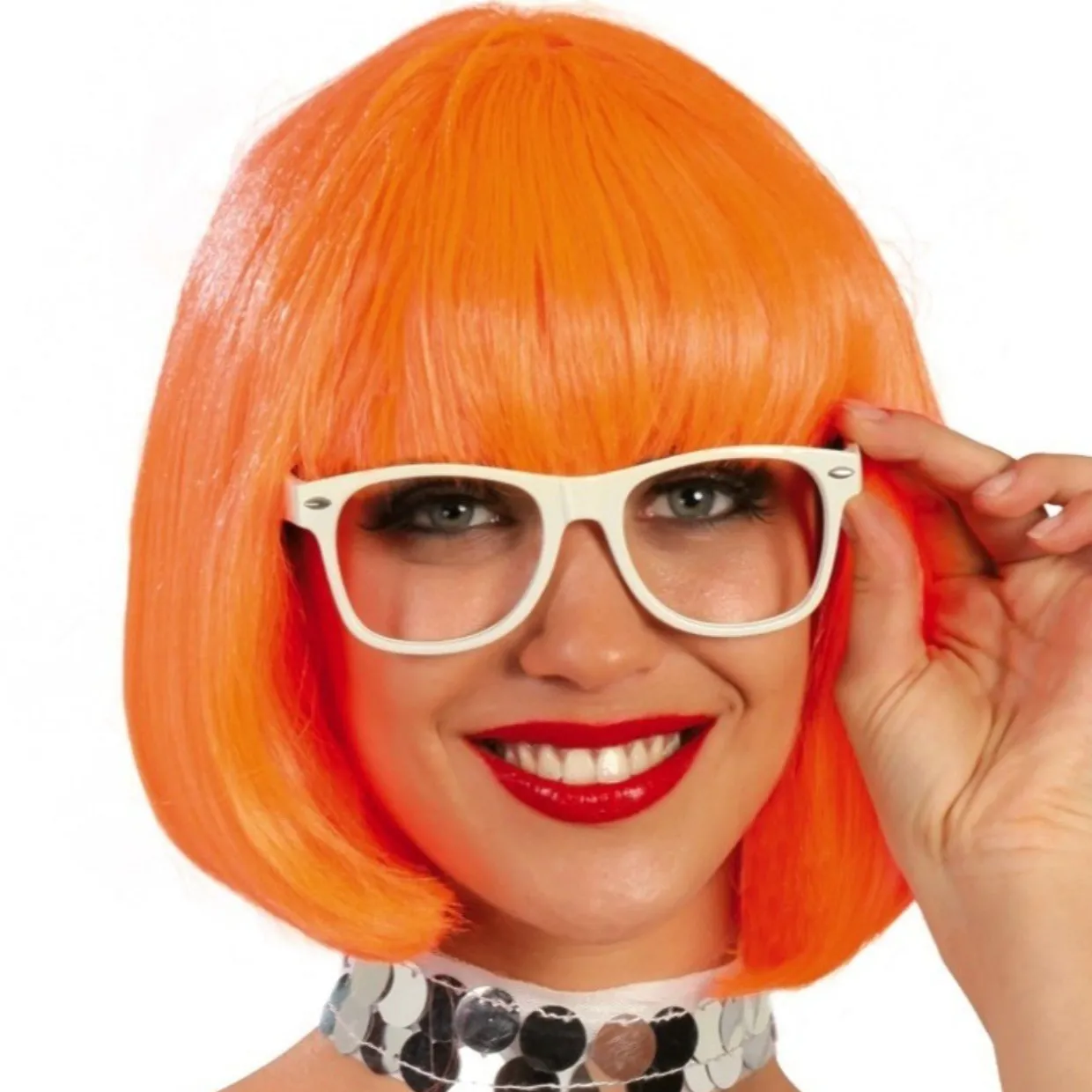 Peluca Naranja Bob