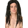 Peluca Negra Rastas