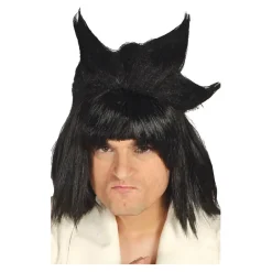 Peluca Negra Samurai