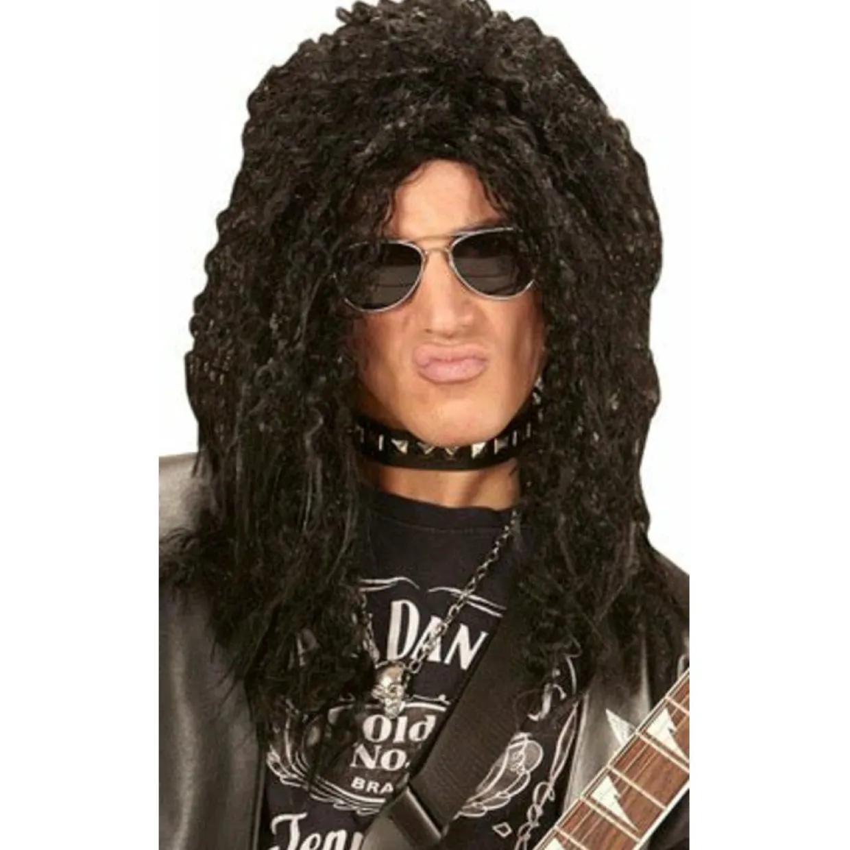 Peluca Rockero Motero