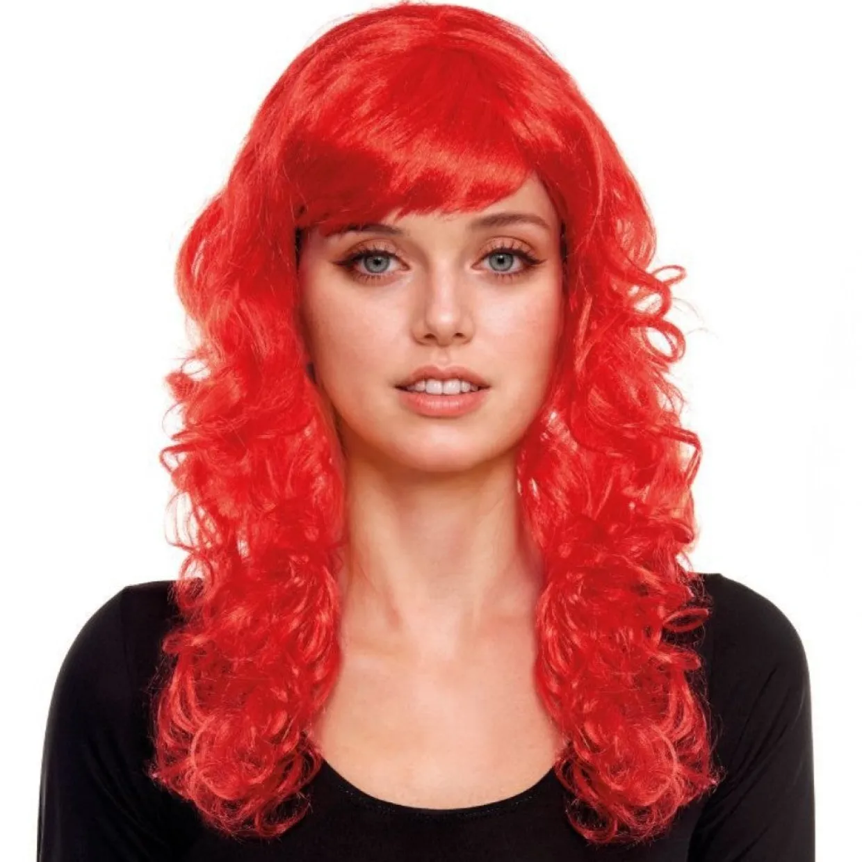 Peluca Roja Ondas