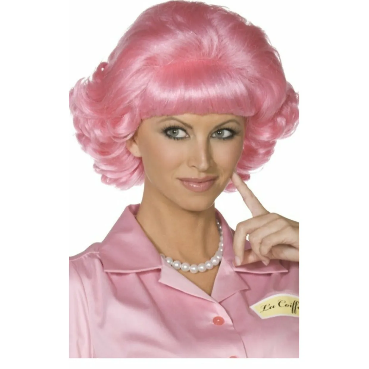 Peluca Rosa Grease
