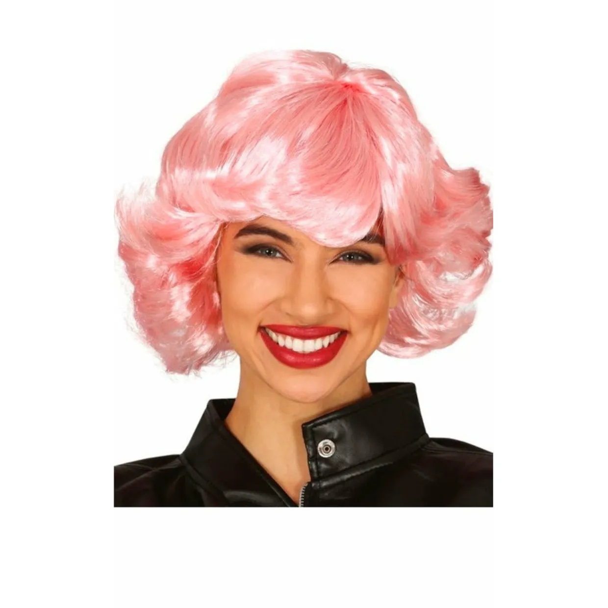 Peluca Rosa Grease Eco