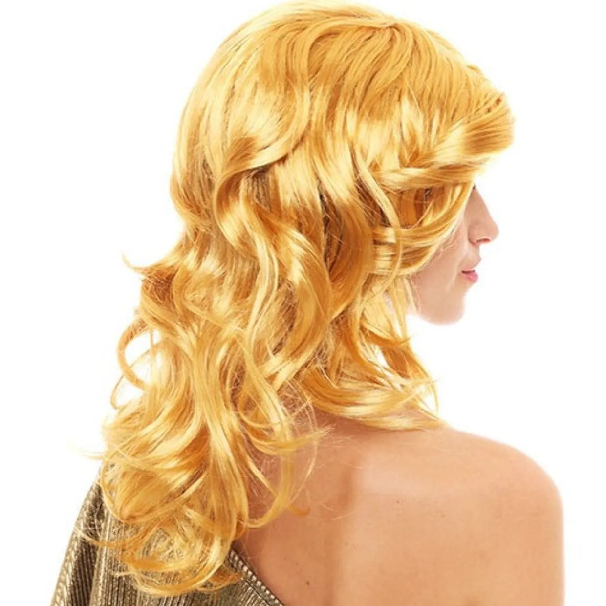 Peluca Rubia Disco