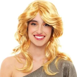 Peluca Rubia Disco