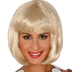 Peluca Rubia Media Melena
