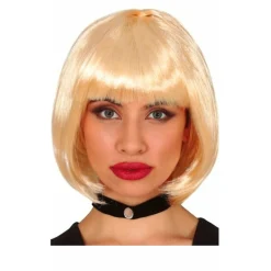 Peluca Rubia Media Melena Eco