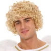 Peluca Rubia Rizada Ángel