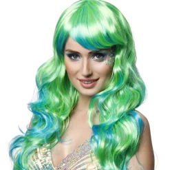 Peluca Sirena Aqua