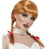 Peluca Trenzas Muñeca Annabelle