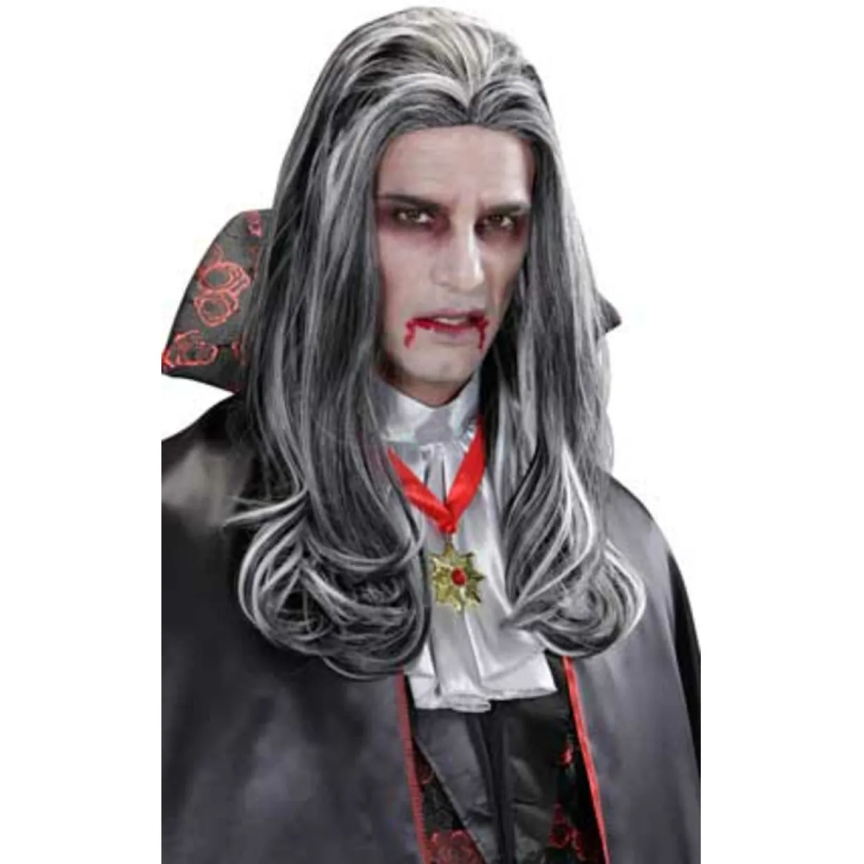 Peluca Vampiro Victoriano