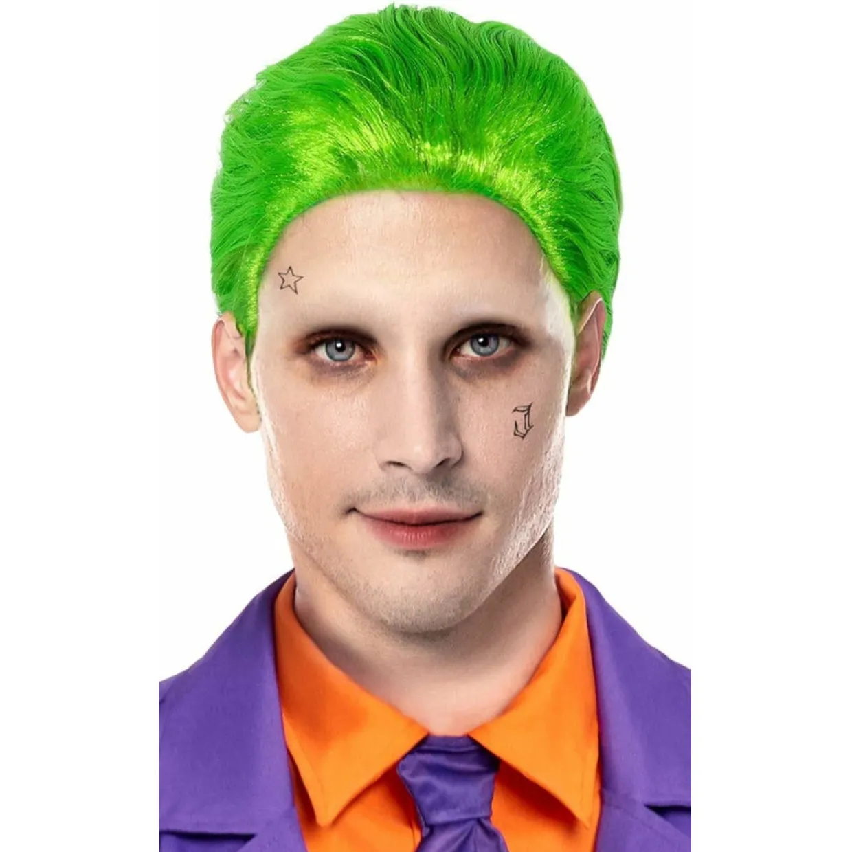 Peluca Verde de Payaso