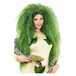 Peluca Verde Encrespada