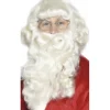 Peluca y Barba Blanca de Papá Noel
