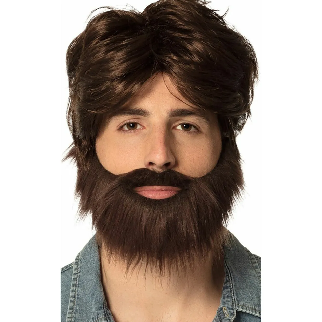 Peluca y Barba Dude