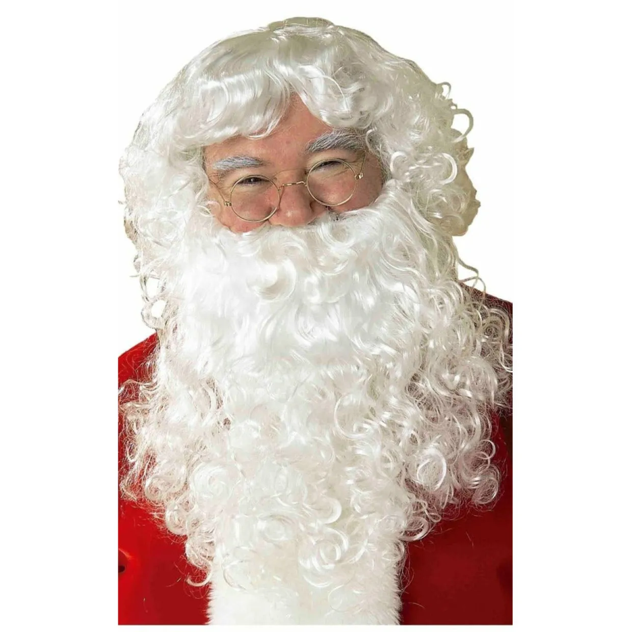 Peluca y Barba Eco de Papá Noel