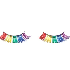 Pestañas Multicolor Metalizadas