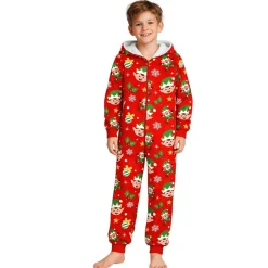 Pijama de Elfo Navideño infantil