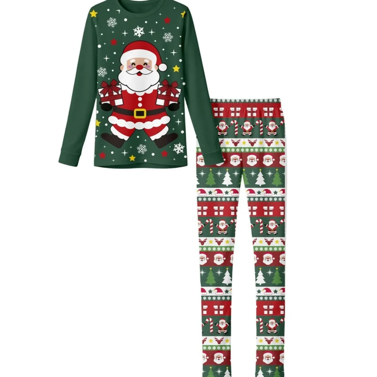 Pijama de Papá Noel para hombre
