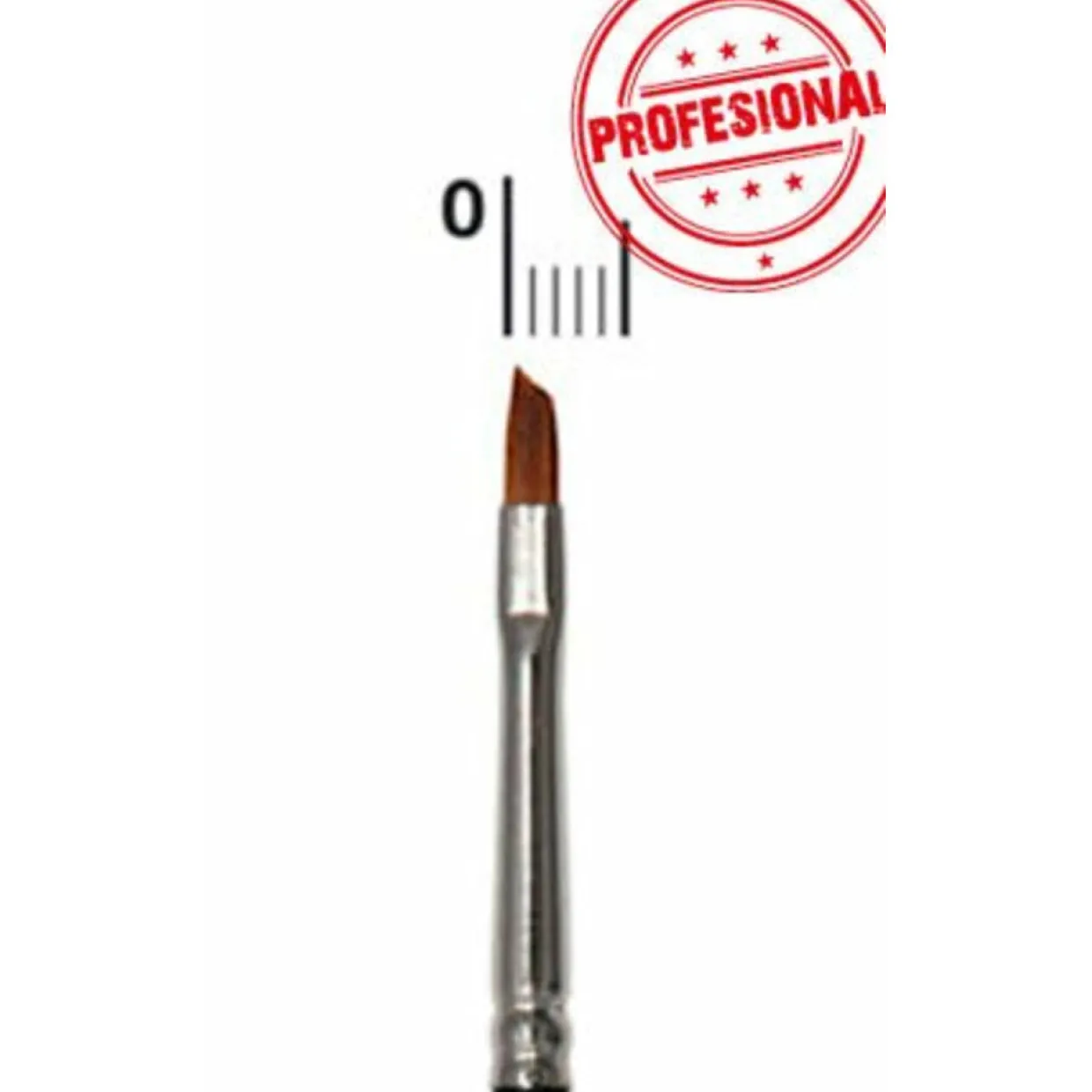 Pincel Biselado 2mm Marta Profesional