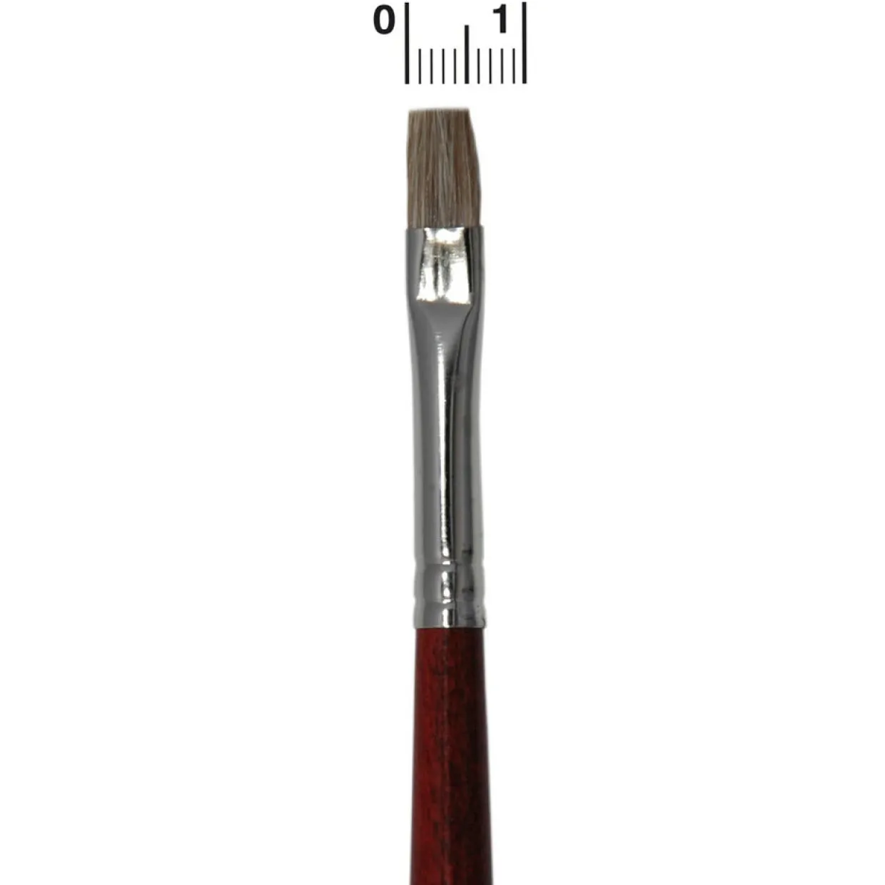 Pincel Plano 6 mm Buey Profesional