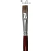 Pincel Plano 10mm Buey Profesional