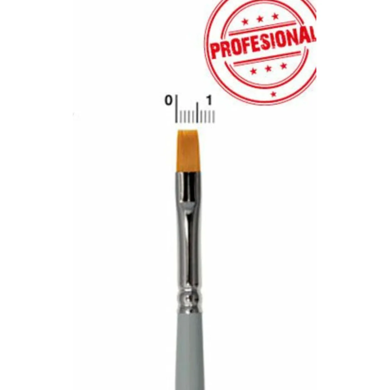 Pincel Plano 6mm Profesional
