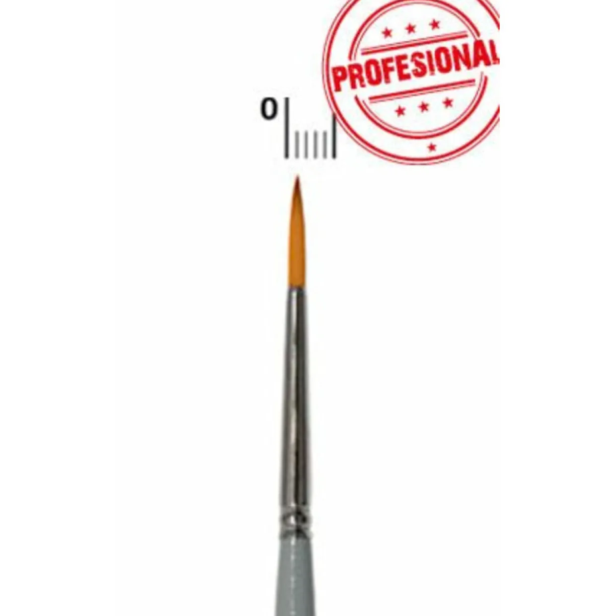 Pincel Plano 2mm Profesional