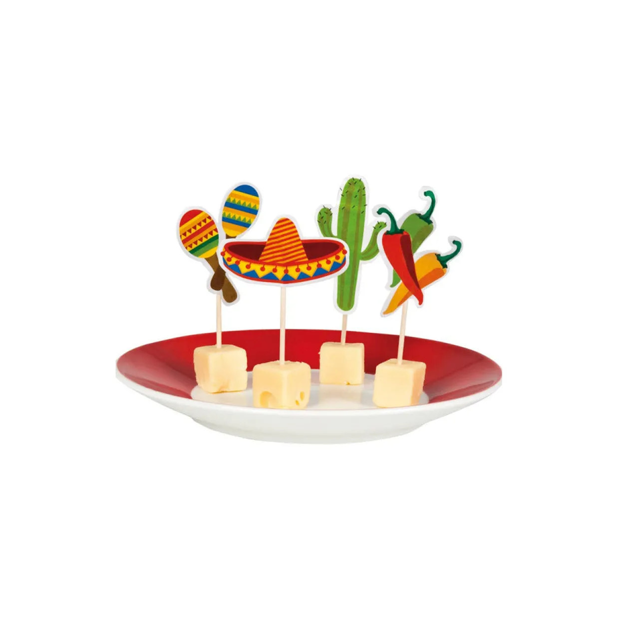Pinchos de Fiesta Mexicana