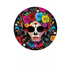Platos Catrina Muerte