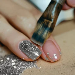 Purpurina Glitter Biodegradable Plateada