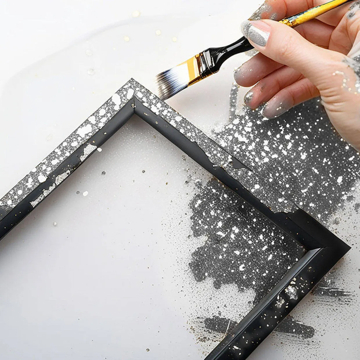 Purpurina Glitter Biodegradable Plateada