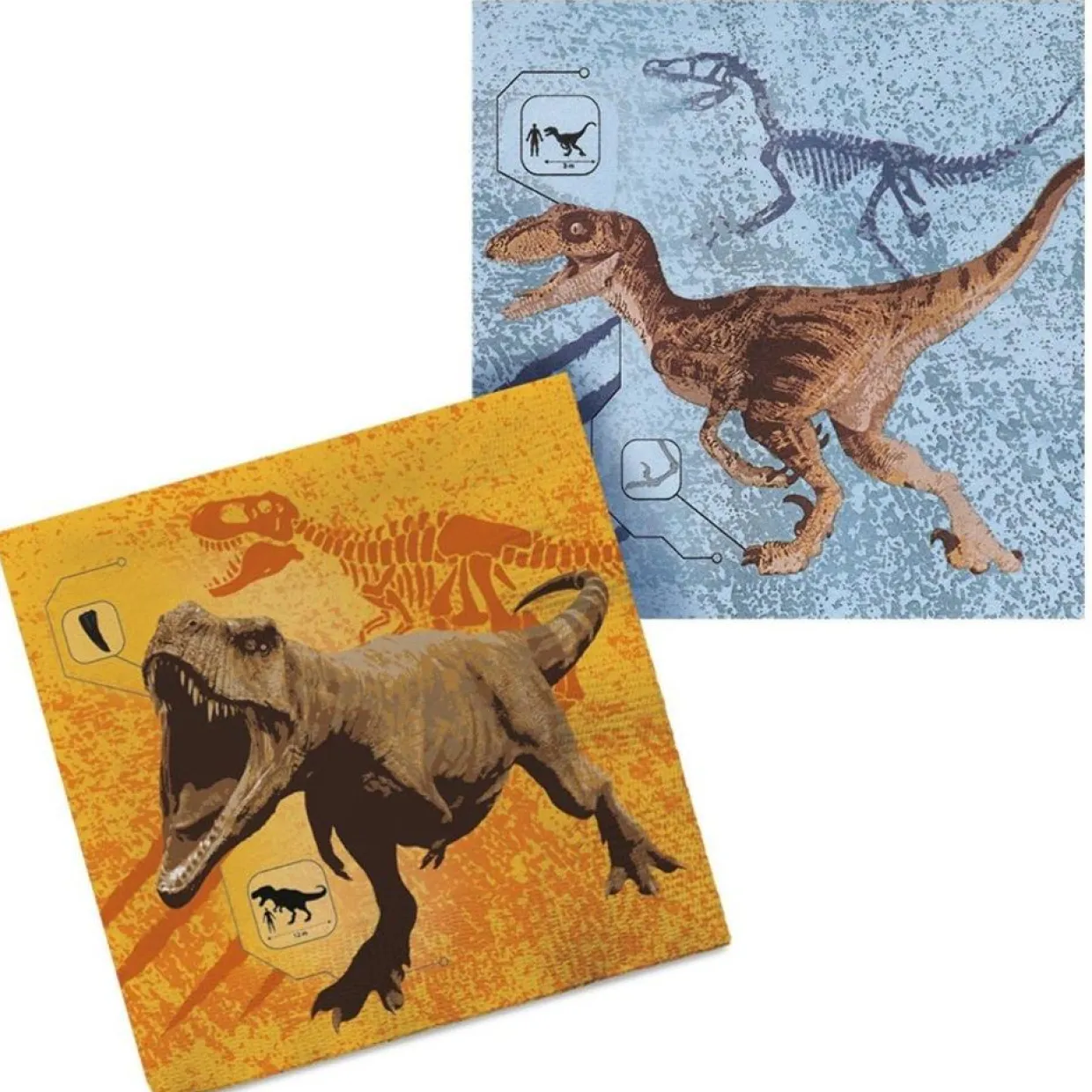 Servilletas de Dinosaurio Rex