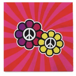 Servilletas de Hippie Peace