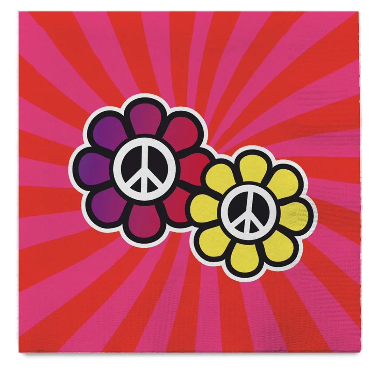 Servilletas de Hippie Peace