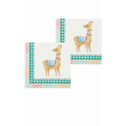 Servilletas de Llama Divertida