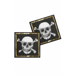Servilletas Pirata Calavera