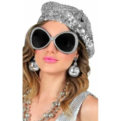 Set de Disco Plateado