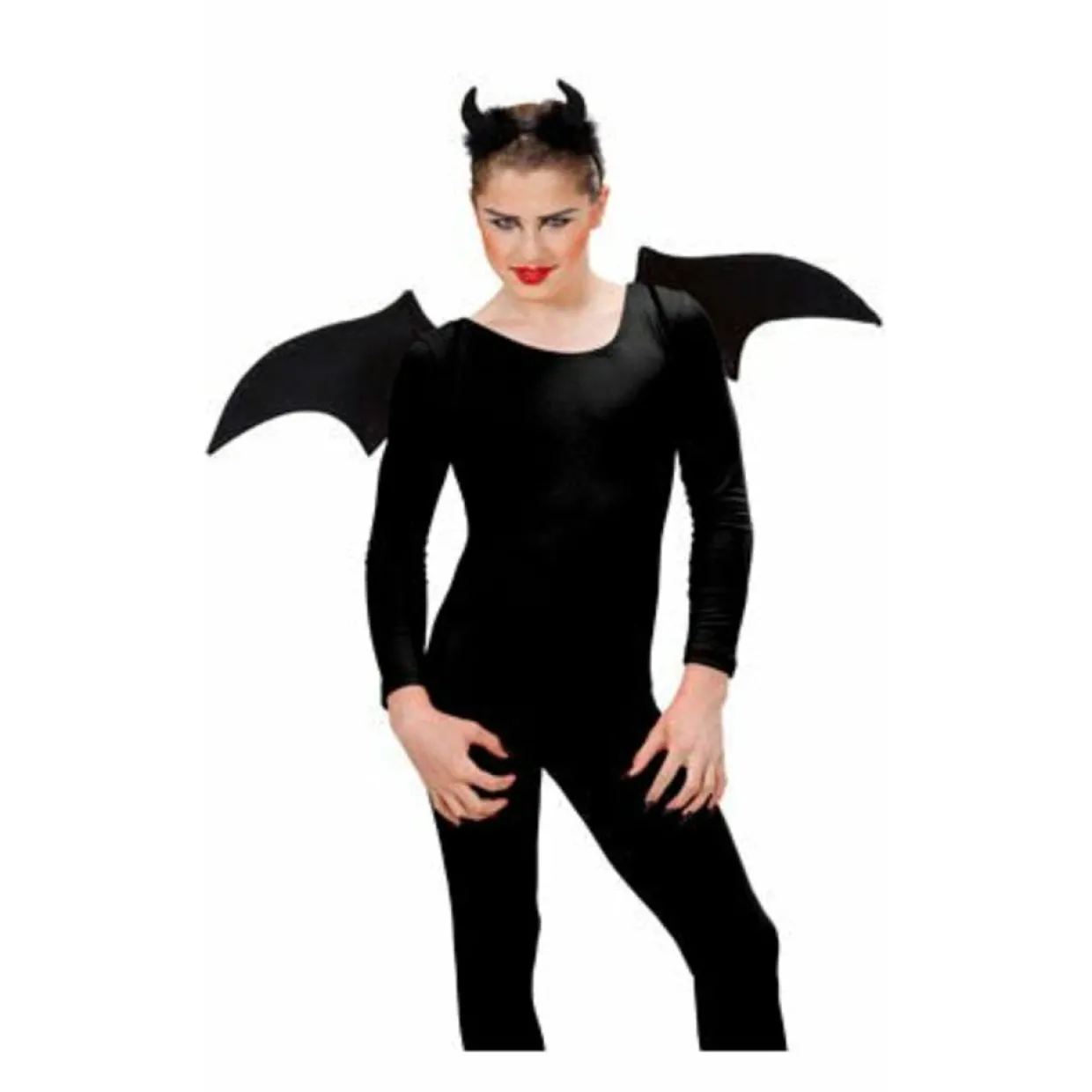 Set Diablo Alas Negro
