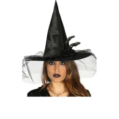 Sombrero Bruja Flor
