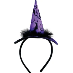 Sombrero Chic de Bruja Púrpura