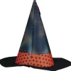 Sombrero de Bruja Naranja infantil