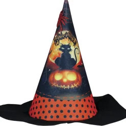 Sombrero de Bruja Naranja infantil