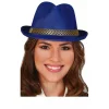 Sombrero de Gangster Azul