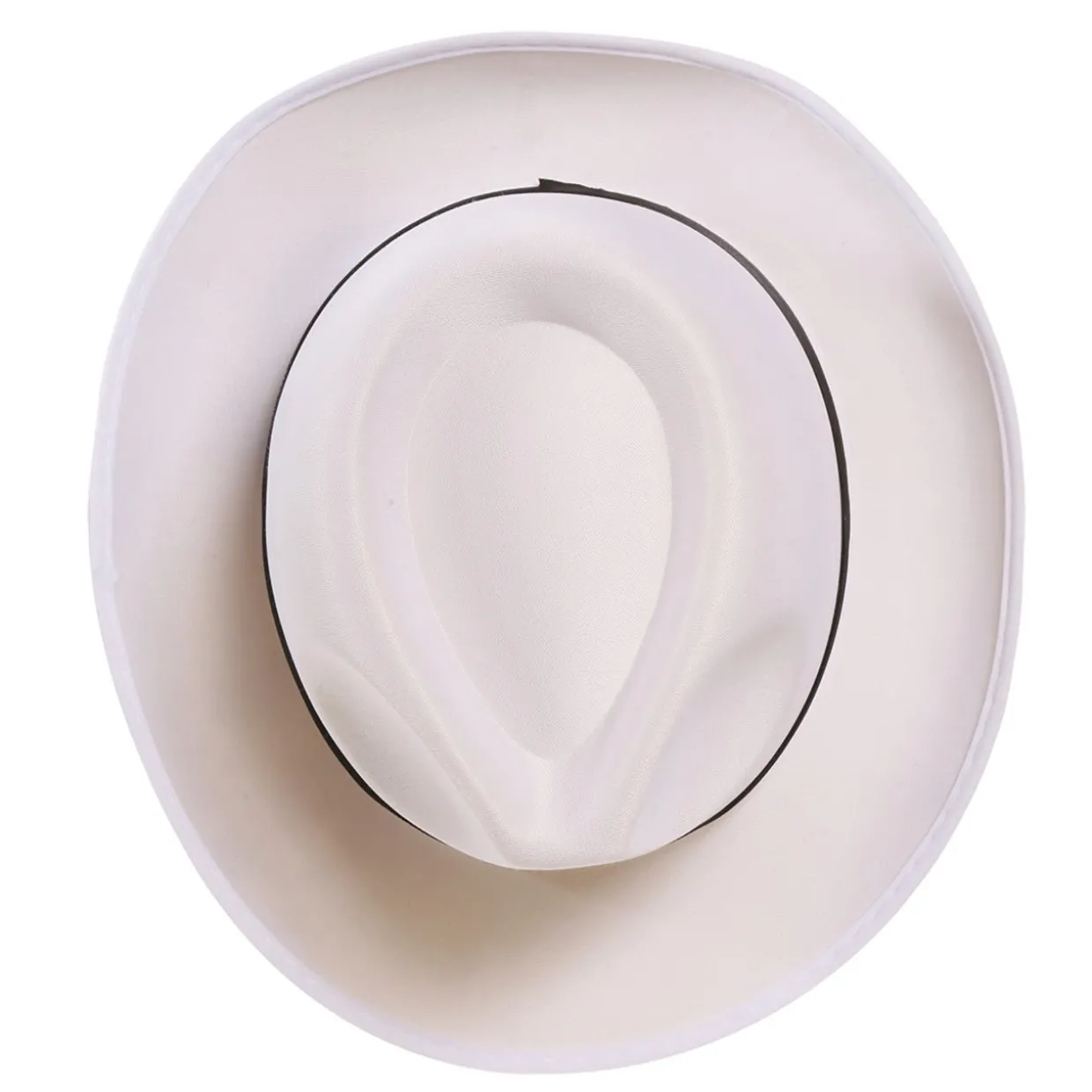 Sombrero de Gángster Blanco Lujo